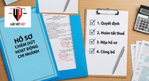 Thủ tục chấm dứt hoạt động chi nhánh