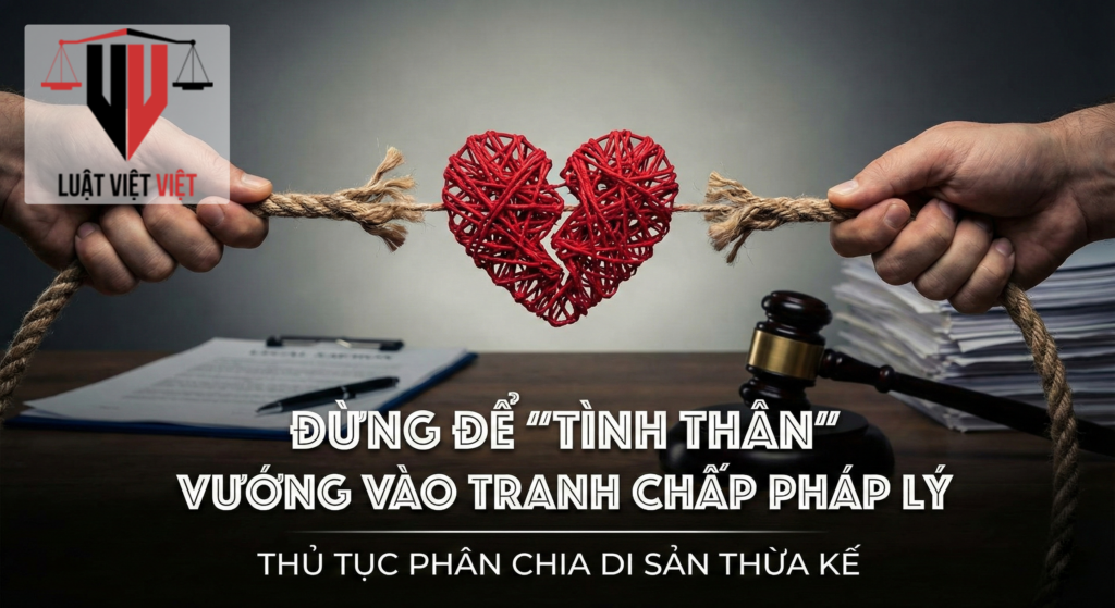 Thủ tục phân chia di sản thừa kế.