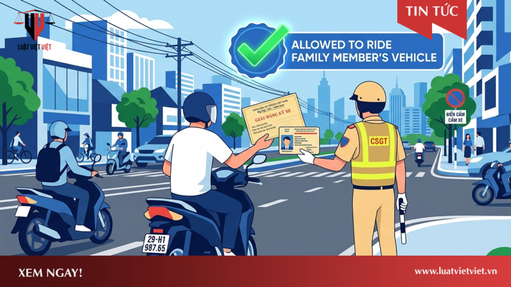 Điều Khiển Xe Của Người Thân Có Bị Phạt Không? Luật 2026