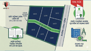 Tách thửa đất phải có lối đi hợp pháp theo Luật Đất đai 2024 và Nghị quyết 254/2025/QH15 — quy định mới người dân cần biết