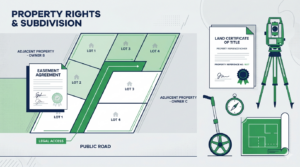 Tách thửa có lối đi kết nối đường công cộng — cách hiểu đúng theo Luật Đất đai 2024 và Nghị quyết 254/2025/QH15